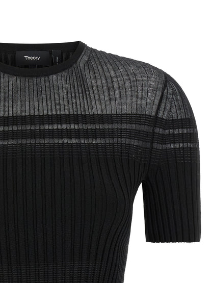 Ribbed T-shirt T-shirt