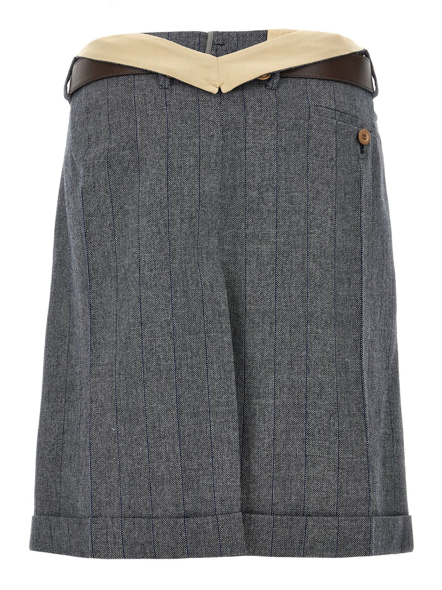 Striped wool skirt Skirts