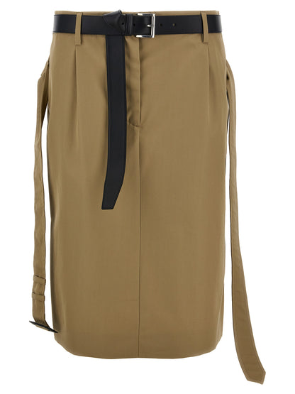 Twill skirt Skirts