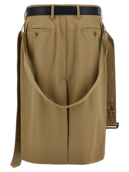 Twill skirt Skirts