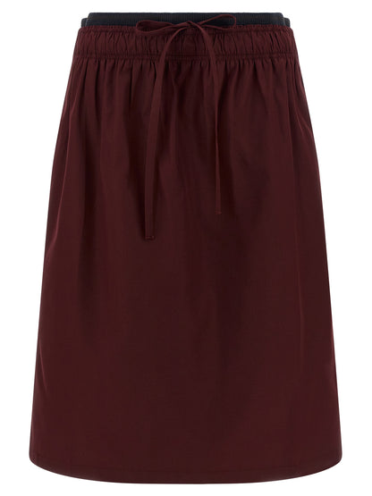 Double layer elastic skirt Skirts