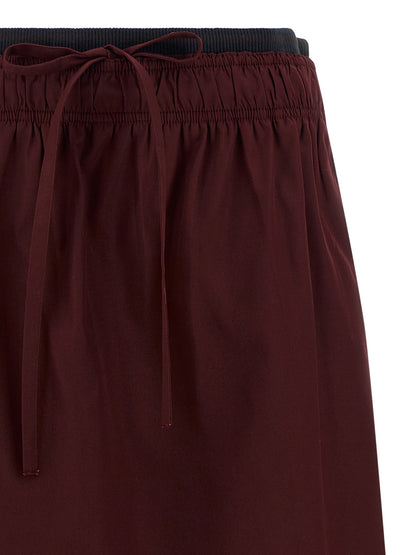 Double layer elastic skirt Skirts