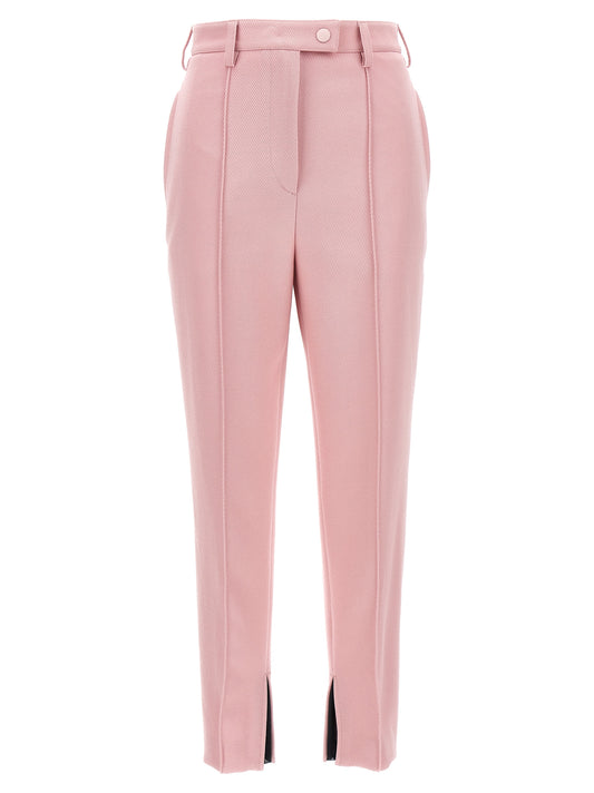 Gabardine nattè trousers Pants