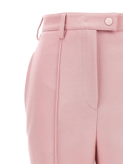 Gabardine nattè trousers Pants
