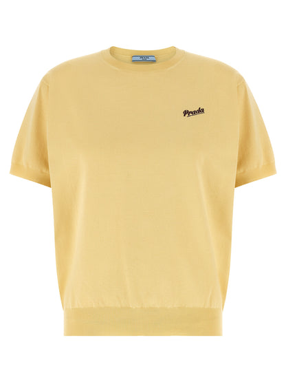 Logo intarsia sweater Sweater, cardigans