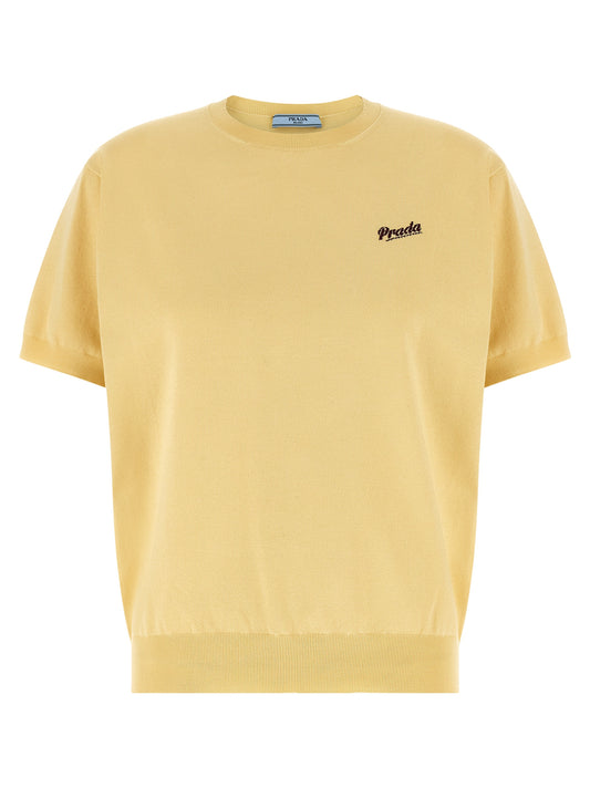 Logo intarsia sweater Sweater, cardigans