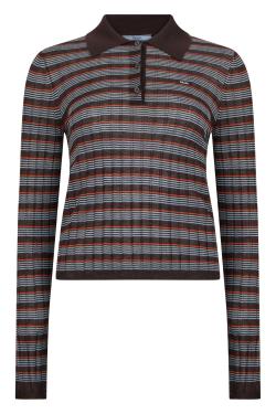 Prada Striped polo