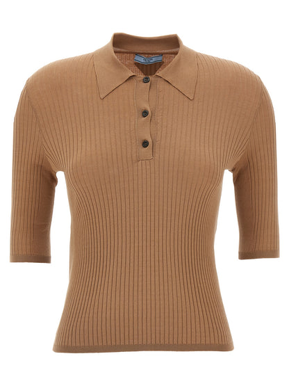 Knitted polo shirt Polo