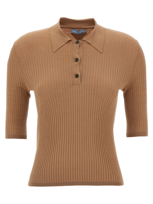 Knitted polo shirt Polo