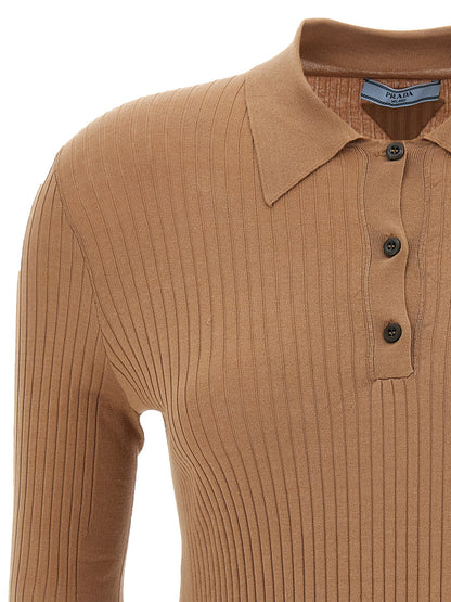 Knitted polo shirt Polo