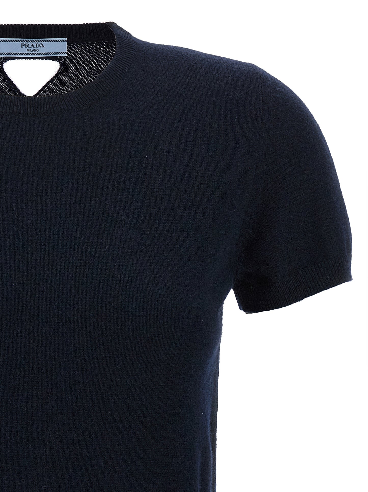 Cut-out logo sweater Sweater, cardigans