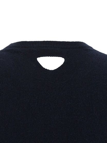 Cut-out logo sweater Sweater, cardigans