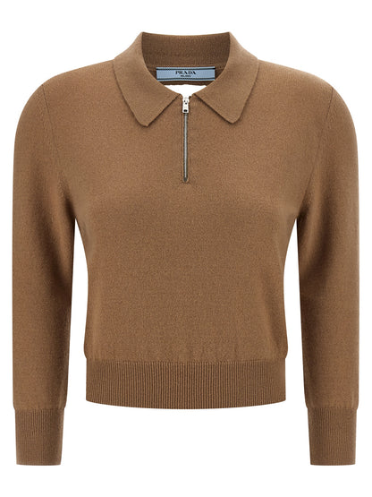 Wool polo shirt Polo
