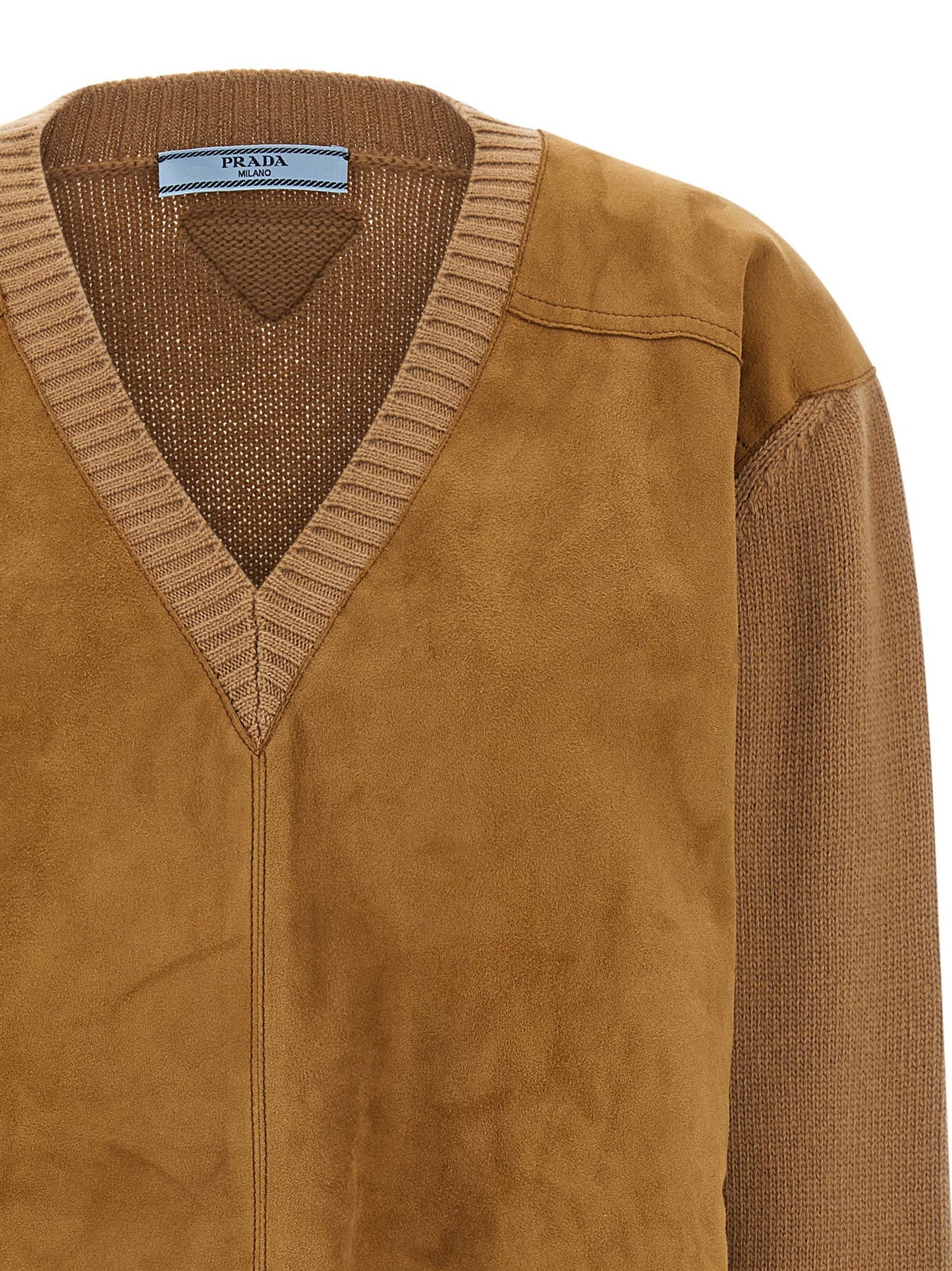 Suede sweater Sweater, cardigans