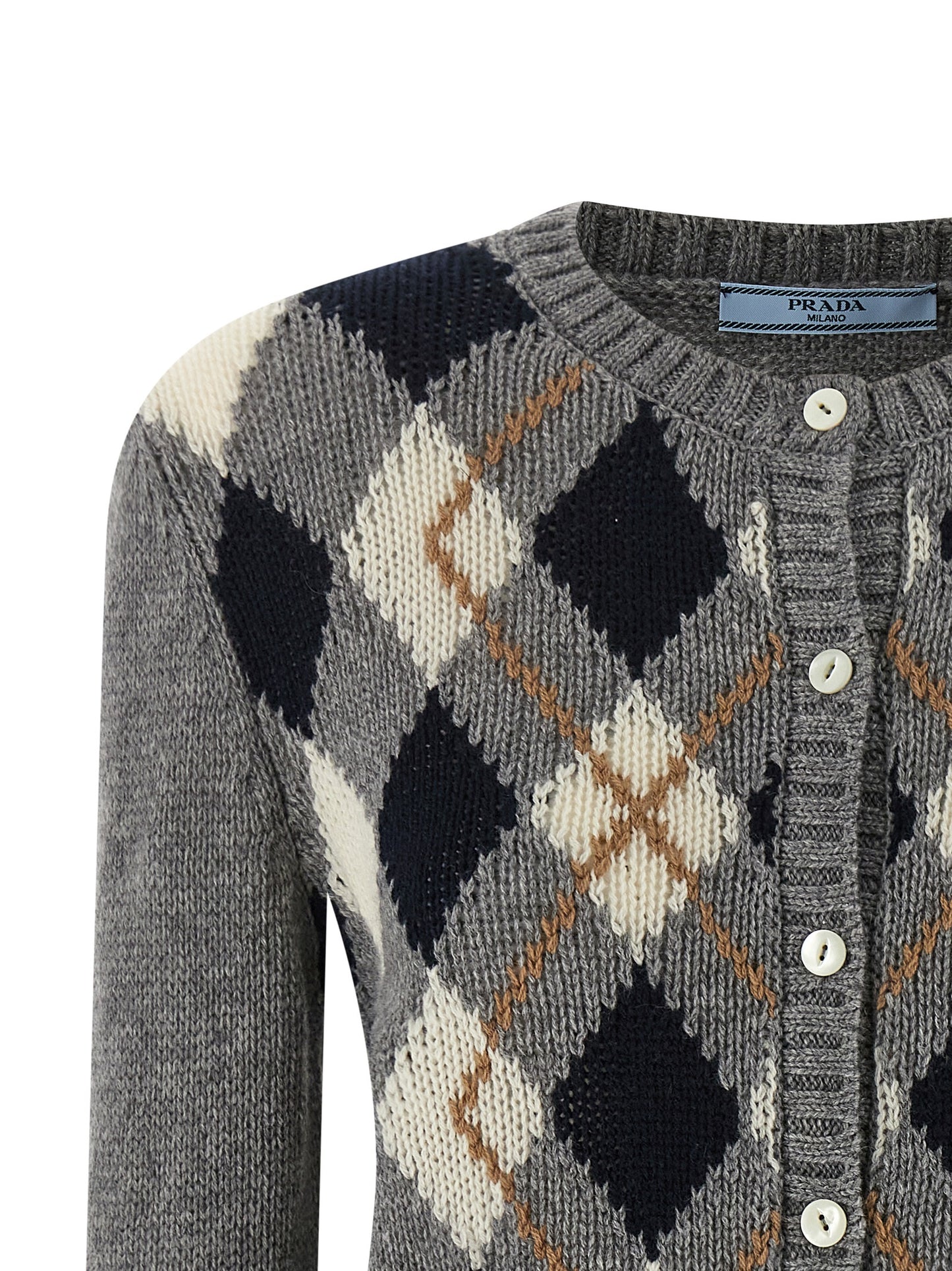 Argyle Hinge Sweater, cardigans