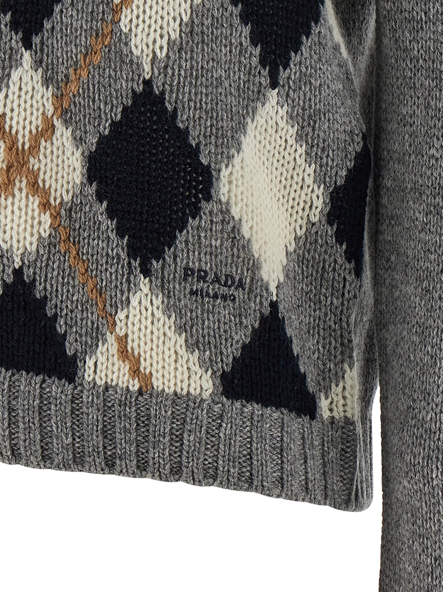 Argyle Hinge Sweater, cardigans