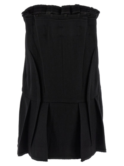 Chevron wool dress Dresses