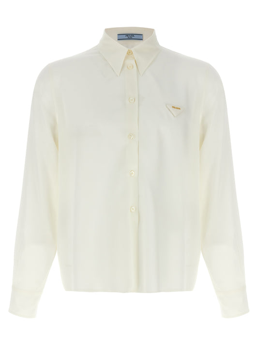 Silk logo shirt Shirt, blouse