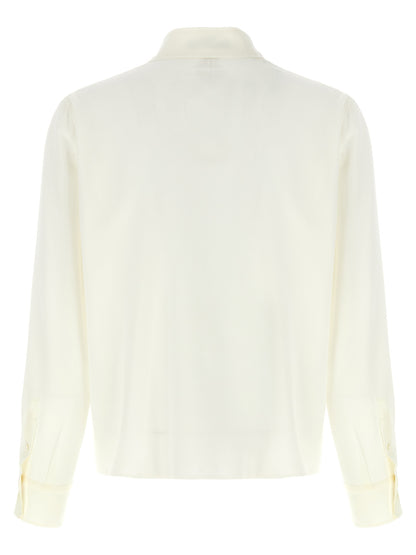 Silk logo shirt Shirt, blouse