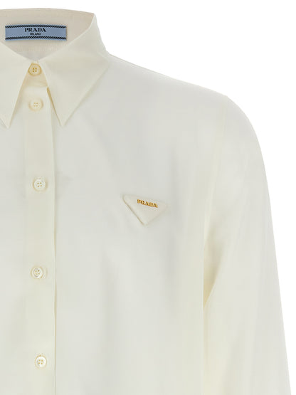 Silk logo shirt Shirt, blouse