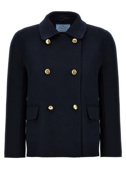 Double-breasted coat Coats, trench coats