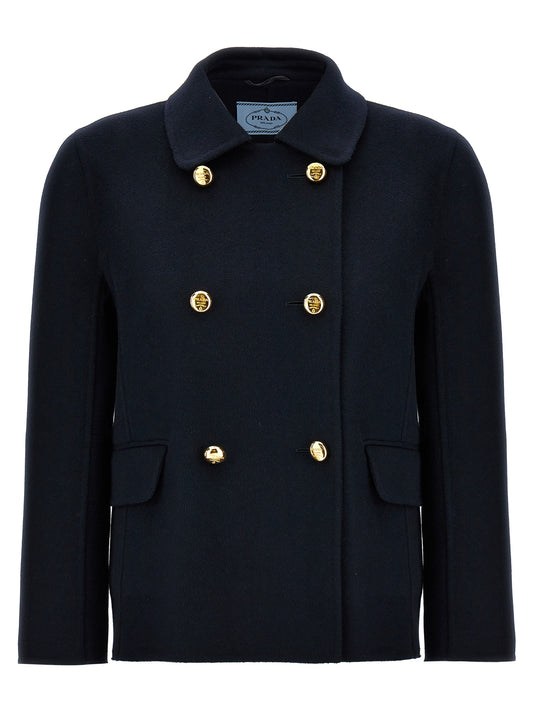 Double-breasted coat Coats, trench coats