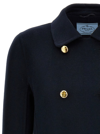 Double-breasted coat Coats, trench coats