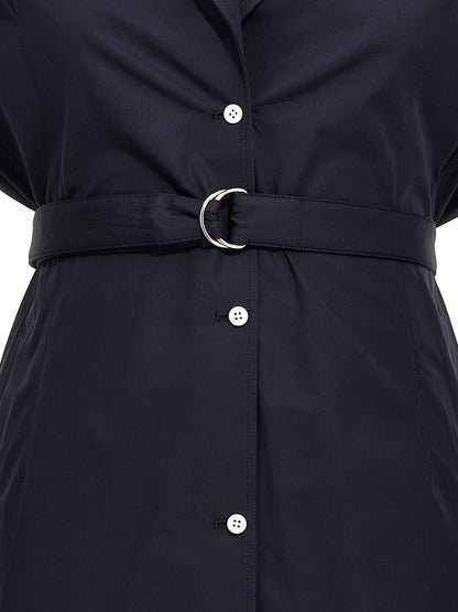 Belt poplin vest Gilet