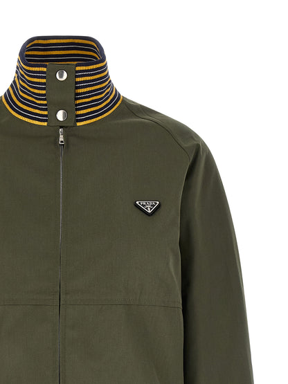 Logo bomber jacket Down jacket, Parka, Casual jackets