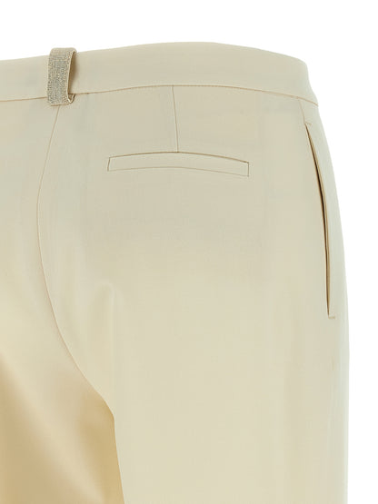 Jewel detail pants Pants