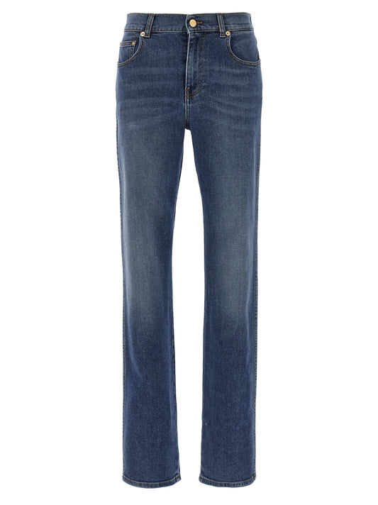 Knitted pocket jeans Jeans