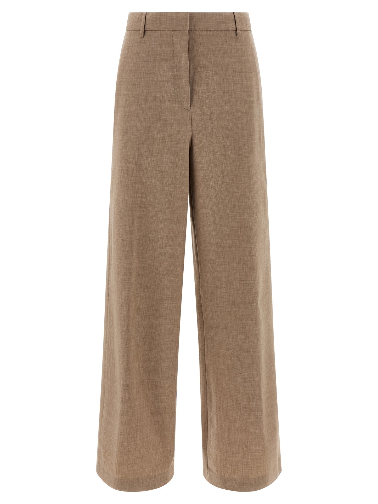 Mélange wool pants Pants