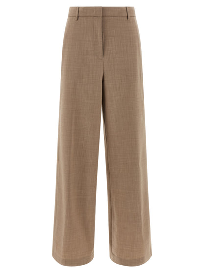 Mélange wool pants Pants