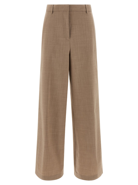 Mélange wool pants Pants