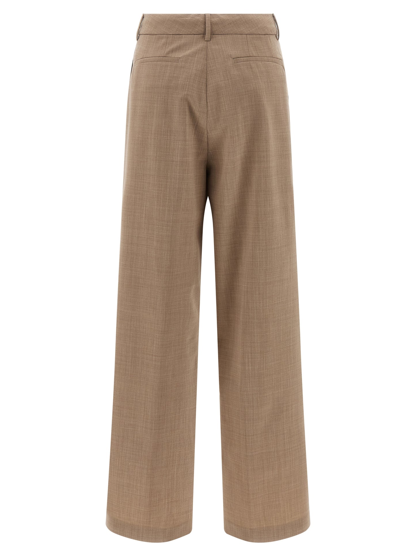 Mélange wool pants Pants