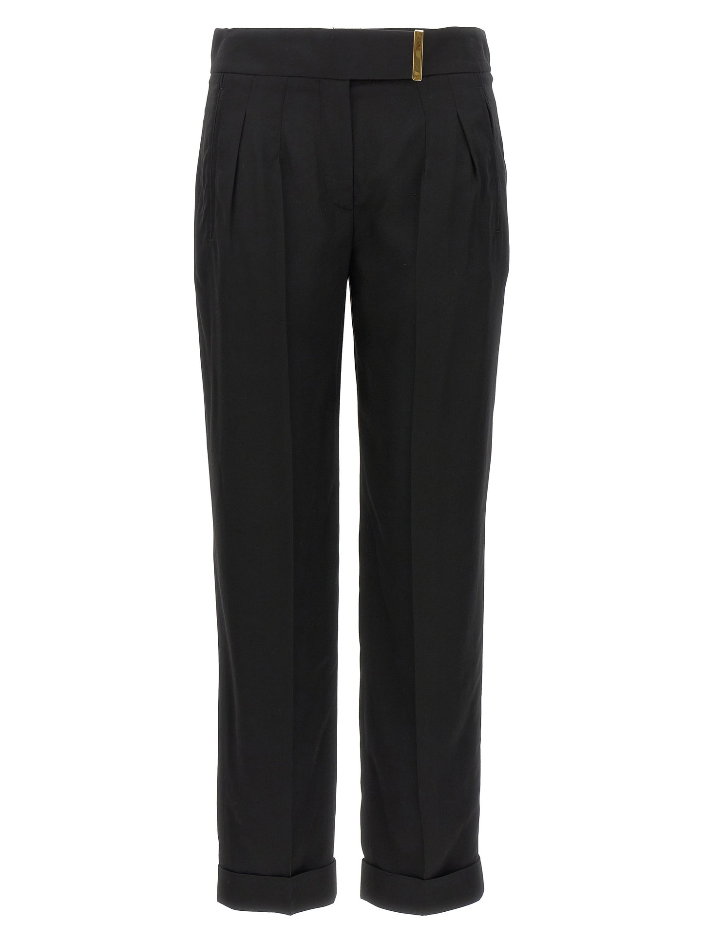 Metal bar detail trousers Pants