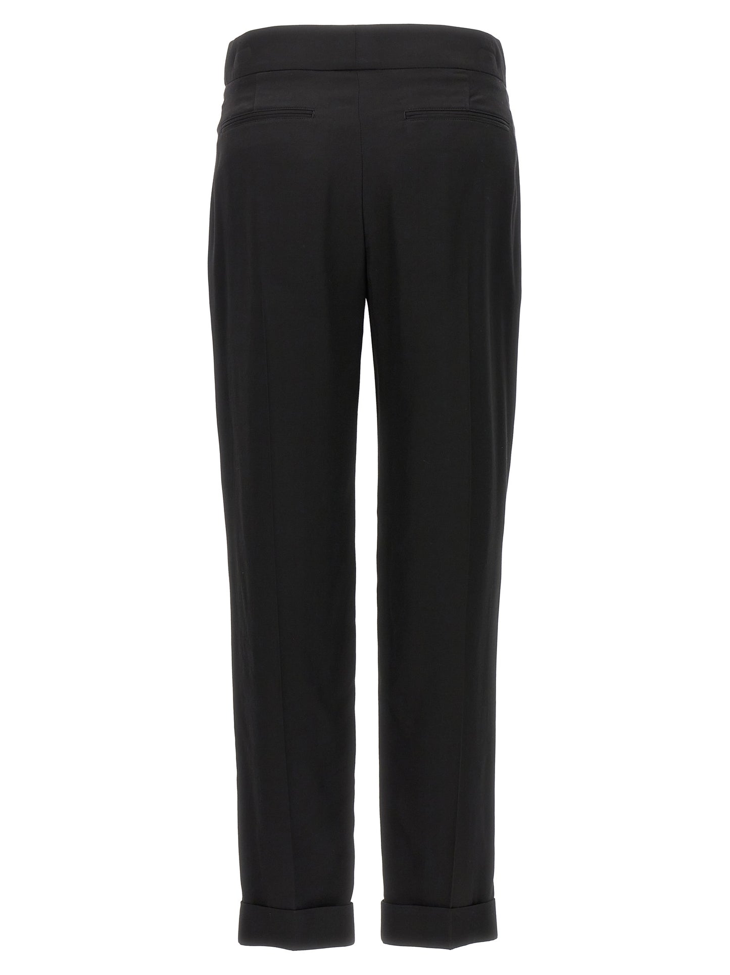 Metal bar detail trousers Pants