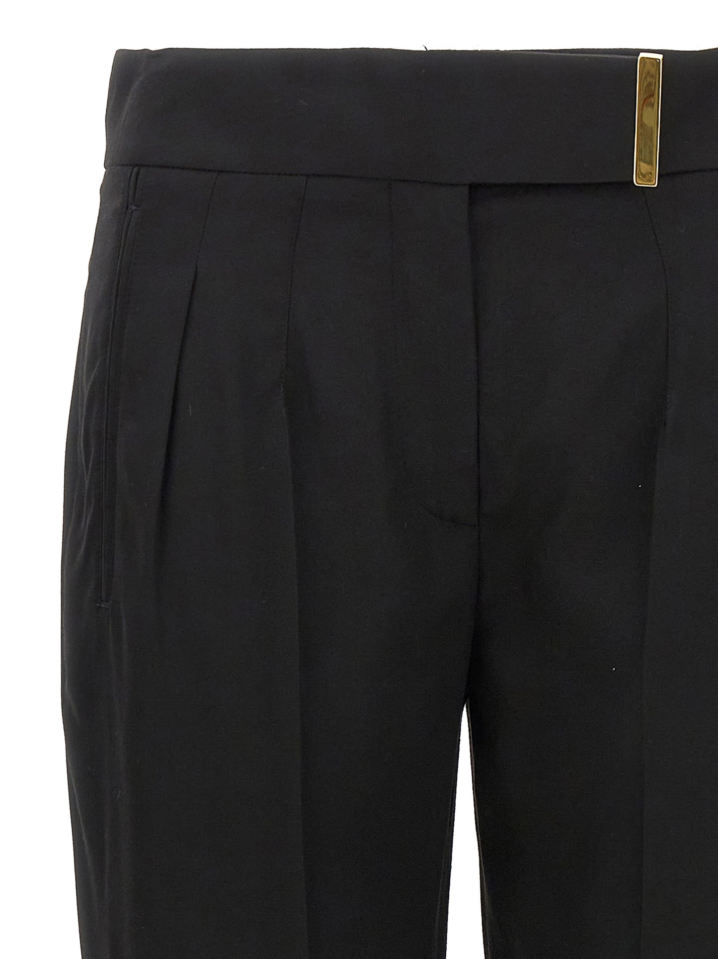 Metal bar detail trousers Pants
