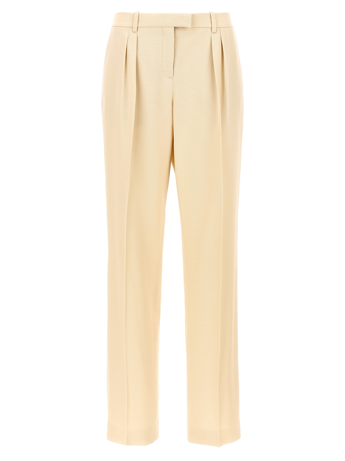 Pants with front pleats Pants