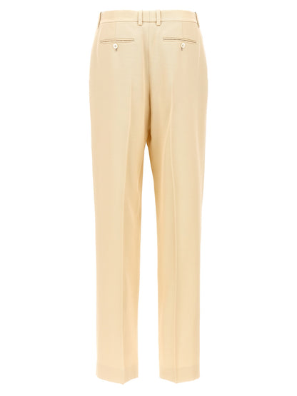 Pants with front pleats Pants