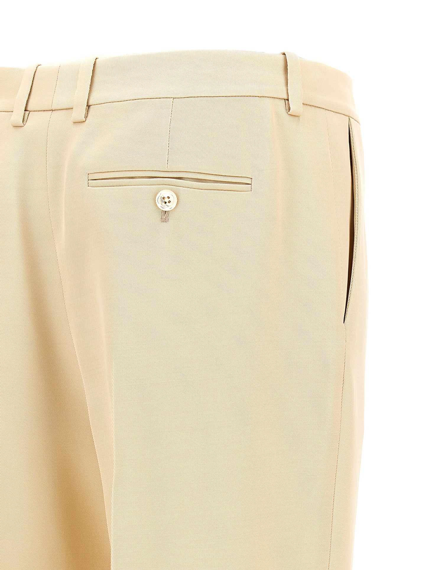 Pants with front pleats Pants