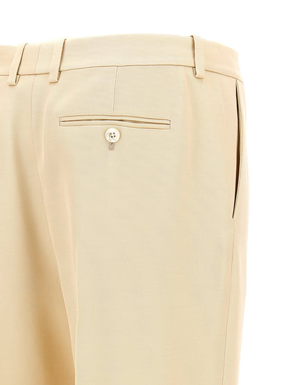 Pants with front pleats Pants