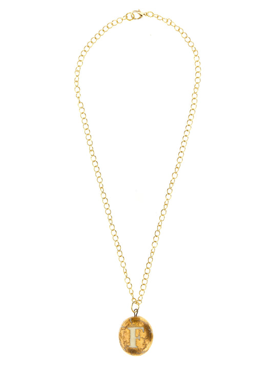 'F' necklace Necklaces