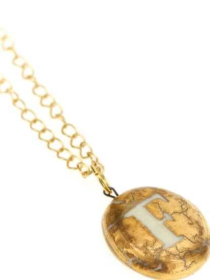 'F' necklace Necklaces