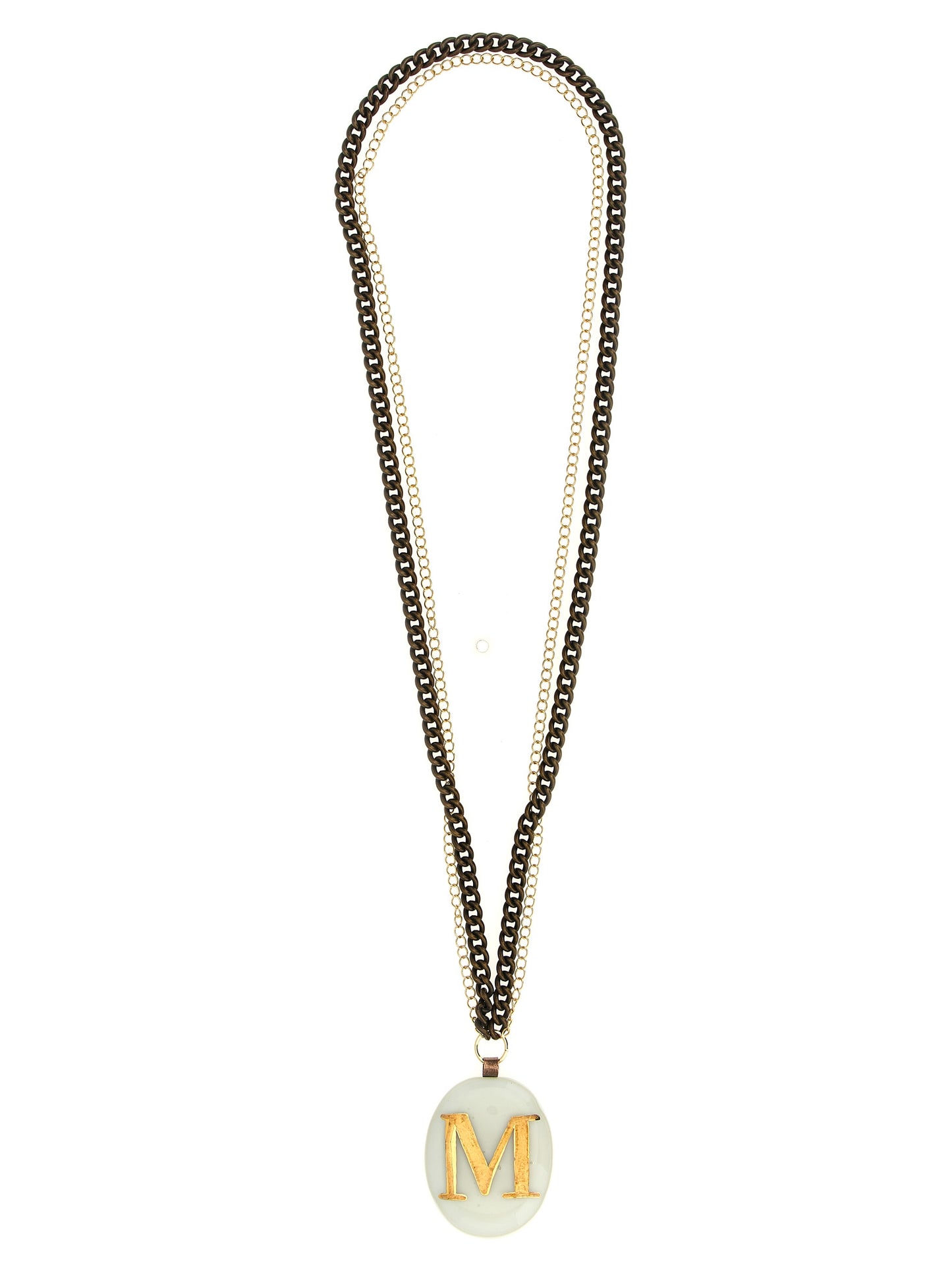 'M' medium necklace Necklaces