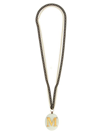 'M' medium necklace Necklaces