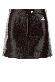 Courreges Reedition vinyl mini skirt