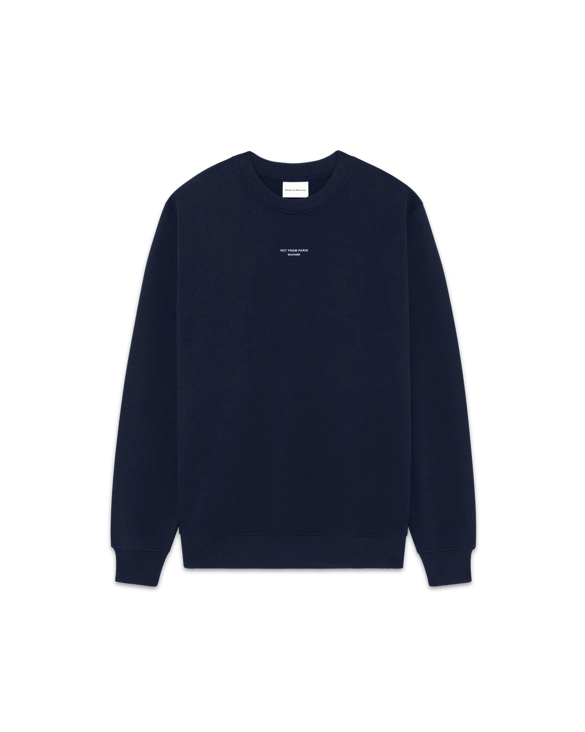 Drôle de Monsieur Slogan Classique Cotton hoodie