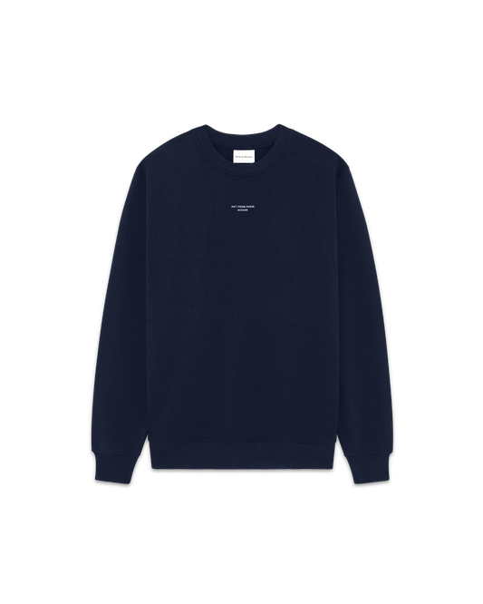Drôle de Monsieur Slogan Classique Cotton hoodie