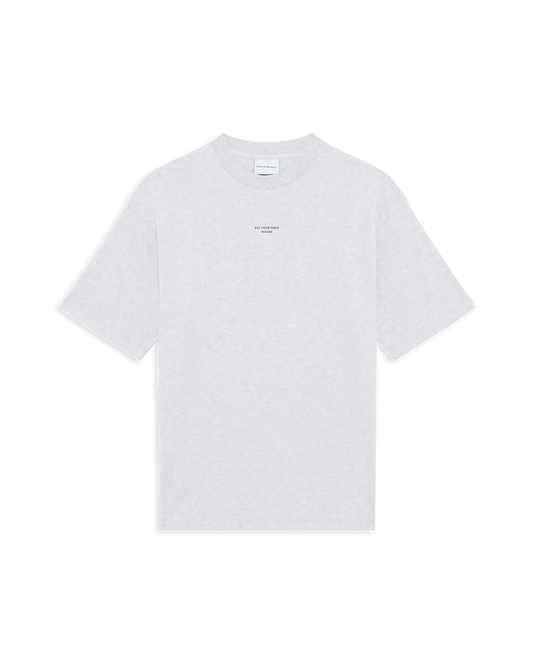 Drôle de Monsieur Slogan Classique cotton crew-neck T-shirt